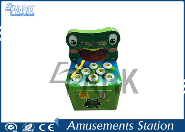 Quality Cartoon Patterns Redemption Game Machine Electronic Frog Whack A Mole Arcade Game for sale