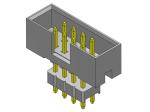 Dual Row Box Header Connector 2.00mm Elevated Stright Dip Type