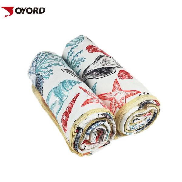 Personalized Unique Sublimated Beach Towels 80 Polyester 20 Polyamide Microfiber
