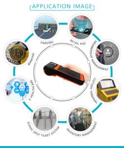 Buy cheap Rugged Android ISO7816 NFC POS Thermal Printer Fingerprint Handheld Terminal FP09 HFSecurity product