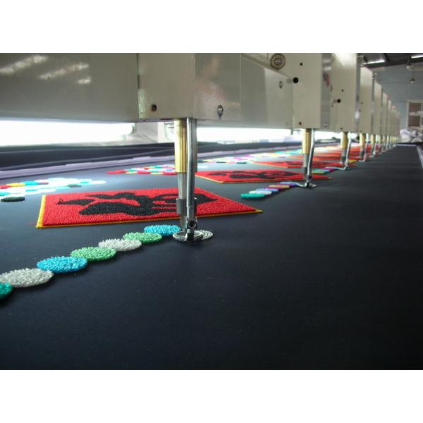 Multi Head Embroidery Machine , Industrial Embroidery Sewing Machine With USB Port