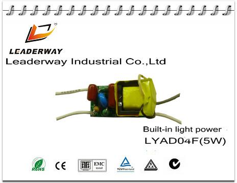 Quality new design high PF open frame LED power driver 5w for sale