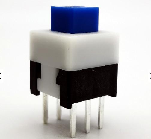 Quality IP65 6 Pin DIP Self Locking Push Button Switch 7x7 for sale