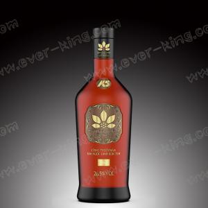 China Super Flint Clear 750ml Empty Vodka Glass Bottle For Liquor on sale