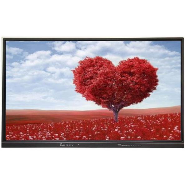 86" LED Interactive Whiteboard Super Slim Frame wall mount
