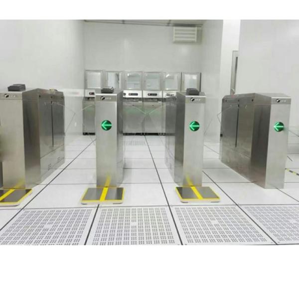 Smart Retractable Flap Barrier Gate Turnstile Security Subway Wing Gate