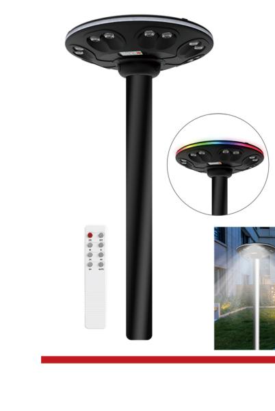 Quality Multifunctional 150W Solar LED Garden Light 130LM/W Weatherproof for sale