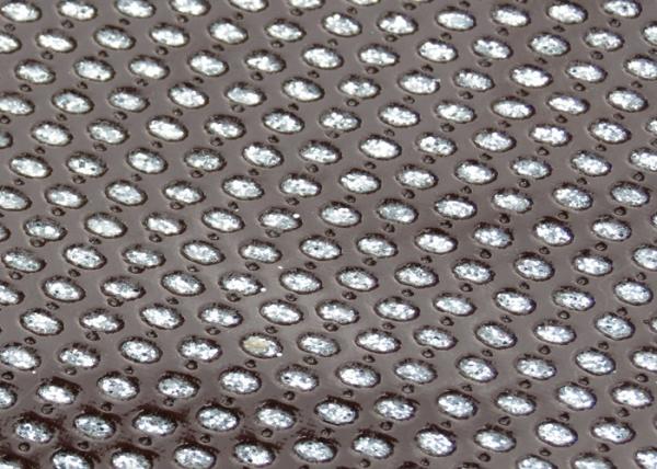 Quality 54" Width Perforated Faux Leather Fabric , Perforated Vinyl Fabric For Making Phone Case for sale