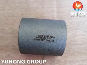 China ASTM A105 Socket Welding Fitting  Carbon Steel Coupling B16.11 Oil Gas on sale