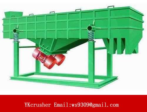 Quality Steady Linear Motion Vibrating Screen , Coal Screening Machine Low Noise for sale
