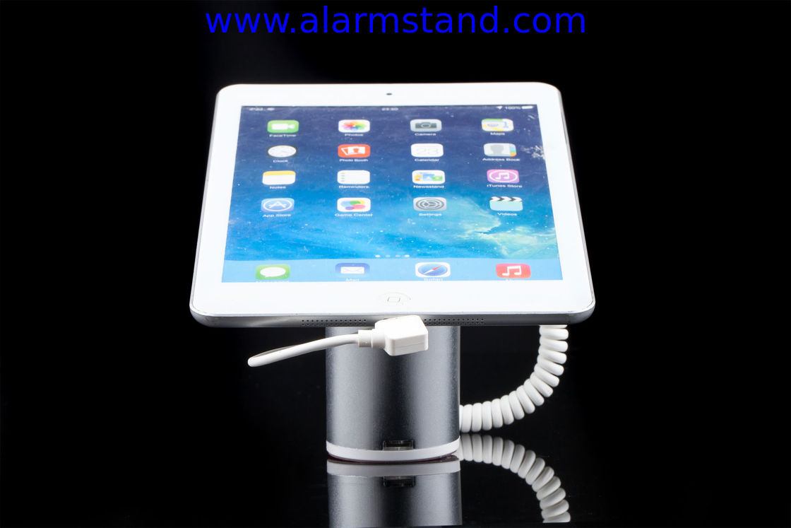 COMER Anti-theft Device Retail tablet security tabletop display stands with charging cables