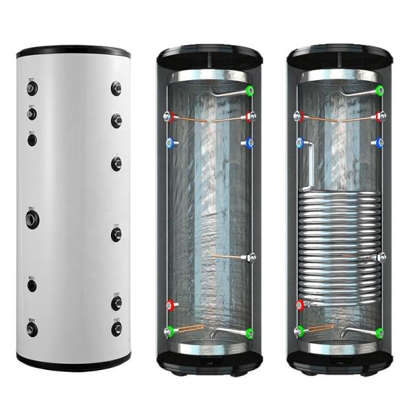 Quality 200L Stainless Steel Air Source Hot Water Storage Tank with App-Controlled Feature for sale