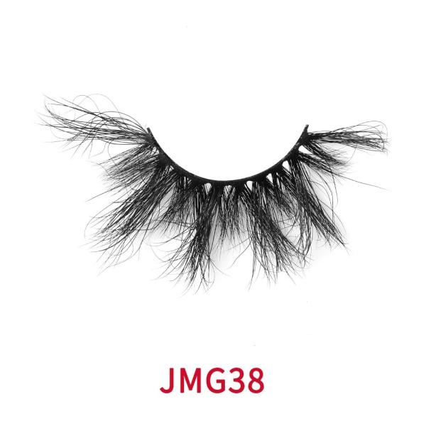 Quality Soft Dramatic 9 Layers Fluffy Mink Lashes 100% Real Handmade for sale