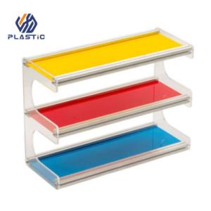 Buy cheap Customized Design Polishing Acrylic Stand Acrylic Display Shelf Easy Maintenance product