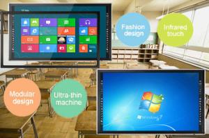 China Touchscreen Frame LED Monitor with High Brightness for Classroom on sale