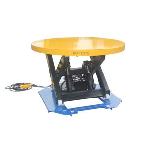 Buy cheap Carton Box Automatic Turntable Stretch Wrapping Machines Treadle Type Electric Rotary product