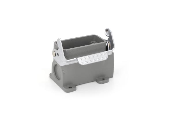 Quality Die Cast Aluminium Surface Mount Housing IP65 Replace Han A Inserts for sale