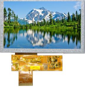Buy cheap 5.0 Inch 800x480 Dots TFT Colour Lcd Display Module With 450 Nits Backlight For Photo Frame product
