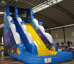 China Cheap Inflatable Cartoon Toys Bounce House Commercial Inflatable Water Slide on sale