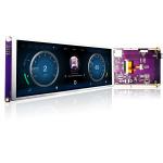 7.84 Inch Bar Style IPS TFT LCD Display 1280x400 MCU For Car Monitor