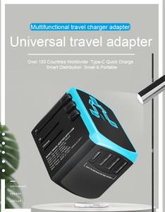 China Electronic gadgets fast charger Type C adapter usb travel adaptor EU AUS UK US plugs outlet on sale