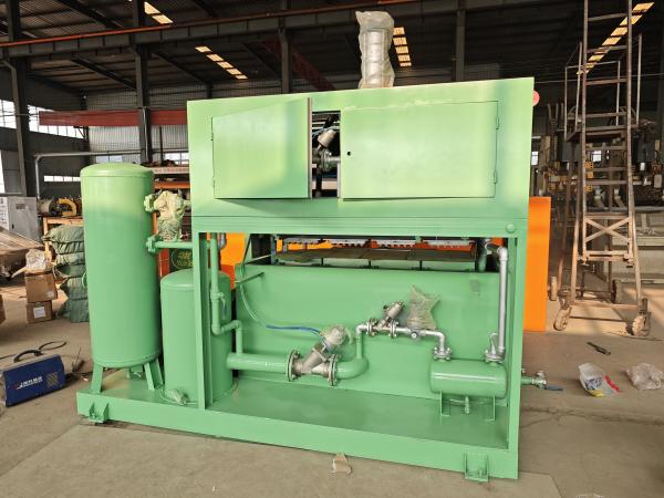 Quality Green Color Paper Egg Carton Making Machine With Low Energy Consumption Egg Tray Production Line Egg Tray Machine for sale