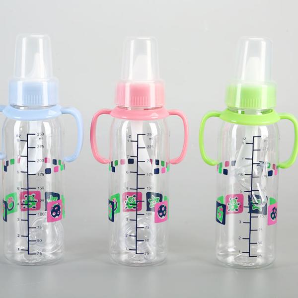 Portable Baby Bottle With Dispenser 250ml Custom Processing