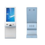 Free Standing Healthcare Check In Kiosk With Wayfinding And Bill Payment