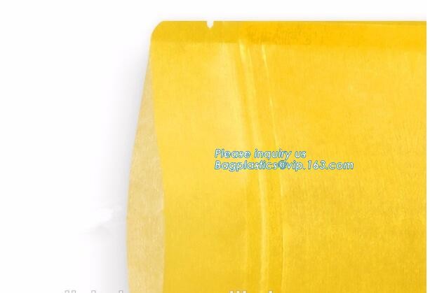 Custom Printing Recycled Brown Kraft Paper Bags,Custom Printed Factory Glassine Paper Bread Small Brown Bag, bagease