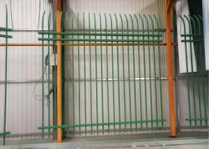 China Anti Corrosive Treatment Steel Tube Fence , Ornamental Gates And Railings For Balcony Stair Railing on sale