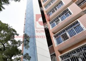 Buy cheap Steel Structure Building Lifts Elevators Environmental Friendly Save Space product