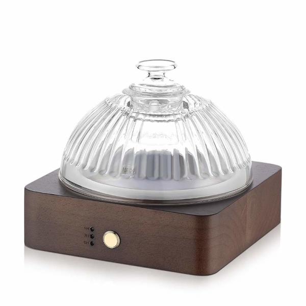 Glass Wooden Essential Oil Aroma Diffuser ▕ DN-839