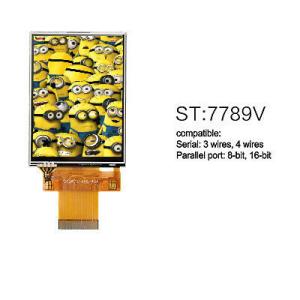 Buy cheap Horizontal 2.8 Inch 240x320 IPS TFT LCD Display With 600 Nits White LED 40 PIN FPC product