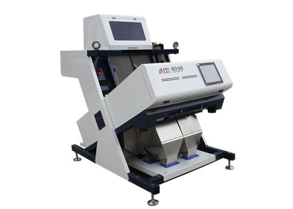 Quality Automatic Computing Colour Sorting Machine , LED Light Source Rice sorter Machine for sale