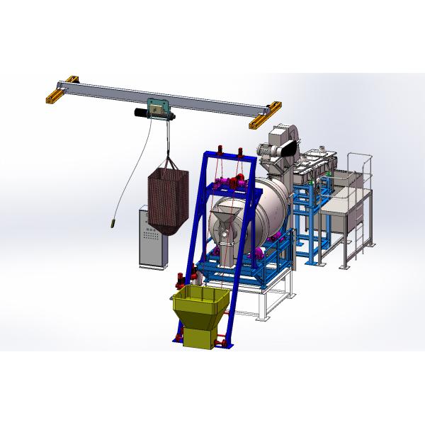 Intermittent Type Detergent Powder Production Line Simple Operation