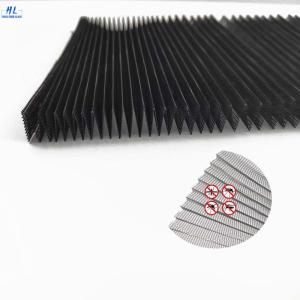 China Retractable Plisse Insect Screen Wide 3.0m And 30m Height For Effective Insect Control on sale