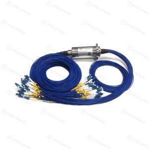 China 2 - 37 Circuits Optical Signal Slip Ring Small IP68 Optical Slipring on sale