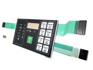 Customized Remote Control ESD Metal Dome Membrane Switch With Female Ctimprf  Connetor
