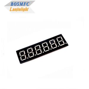 Buy cheap Electronics 7 Segment Display White 0.36 Inch 6 Digits Durable product