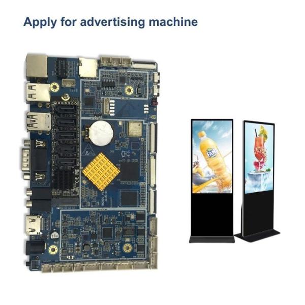 Quality LVDS Display Port Industrial ARM Board With EDP Screen Interface Support Resolution 1920*1080P for sale