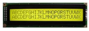 Buy cheap Character LCD Display Module 40 Characters X 2 Lines STN Yellow Green 4002 Character COB LCD Module product