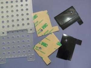 High Temperature Resistance PET Double sided Tape , Black Double Faced Adhesive Tape 17.9~120 oC