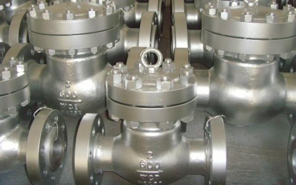 Quality API 6D Cast Steel Flanged Swing Check Valve Class 600Lbs for sale