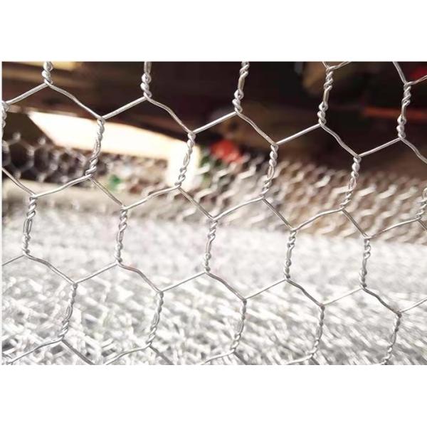 304 Stainless Steel Hexagonal Wire Mesh 10-200m Length For Chicken