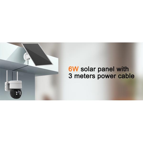 Solar WiFi Camera 3MP 360 View AI Motion Detection