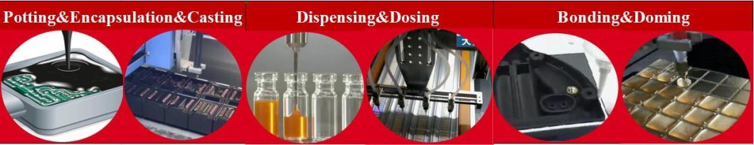 2 Component Glue Dispenser Automat Glue Silicone Dispensing Machine Automatic Gluing Machine