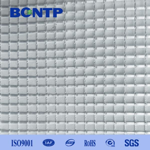 Quality Transparent White Tarpaulin PVC Transparent Mesh Fabric for sale
