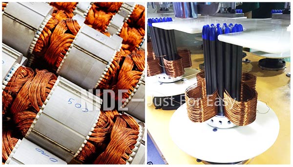 Middle Automatic Motor Winding Machine / 4 Pole Stator Coil Winding Equipment