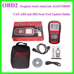 Buy cheap Original Autel AutoLink AL619 OBDII CAN ABS and SRS Scan Tool Update Online product