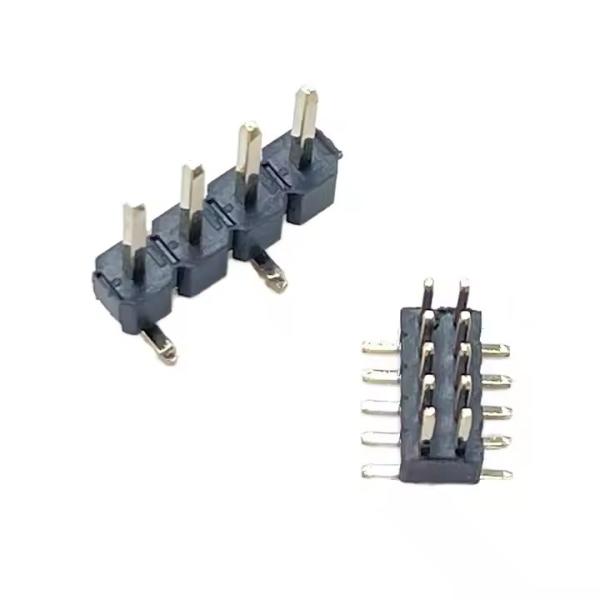 Single Row 2.54mm Pitch Straight Pin Header with Socket 1*2/3/4/5/6/7/8/10/12/15